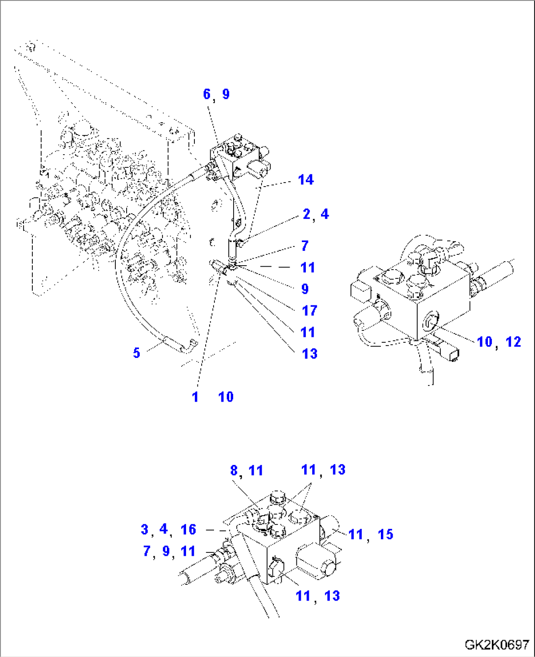 HYDRAULIC QUICK COUPLER VALVE