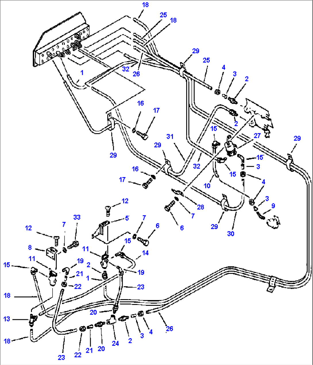 AIR PIPING - BRAKE SWITCHES - 4