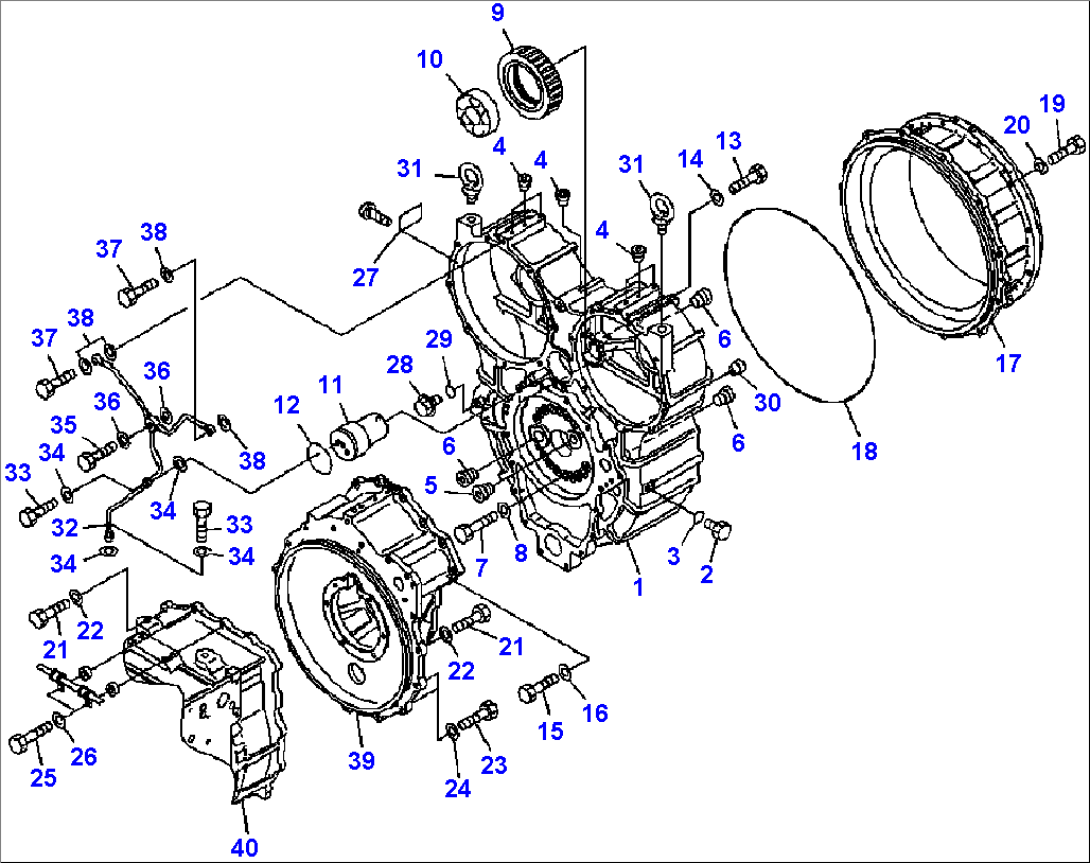 F4310-53A0 TORQUE CONVERTER (2/4)