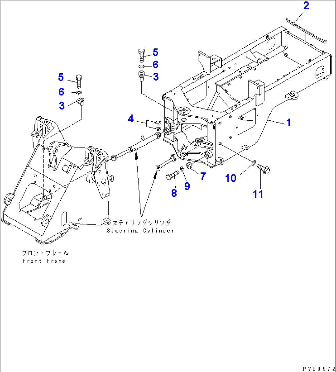 REAR FRAME (SUPER SILENT SPEC.) (SUPER SILENT SPECIAL SPEC.)