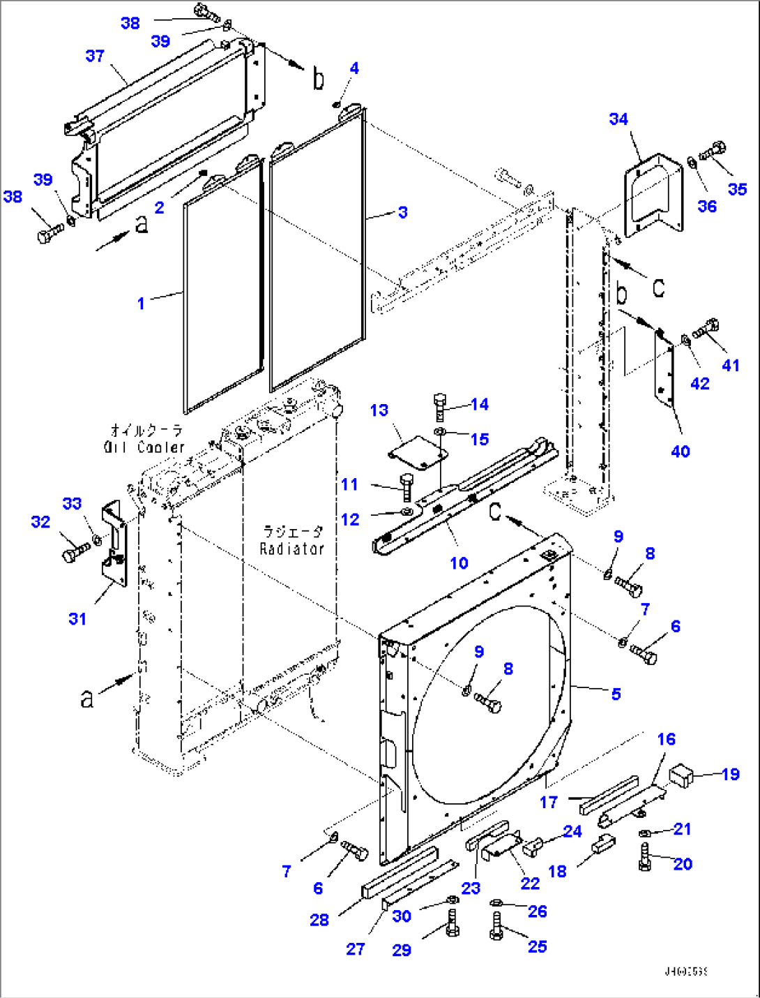 Cooling System, Net and Shroud (#1001-)
