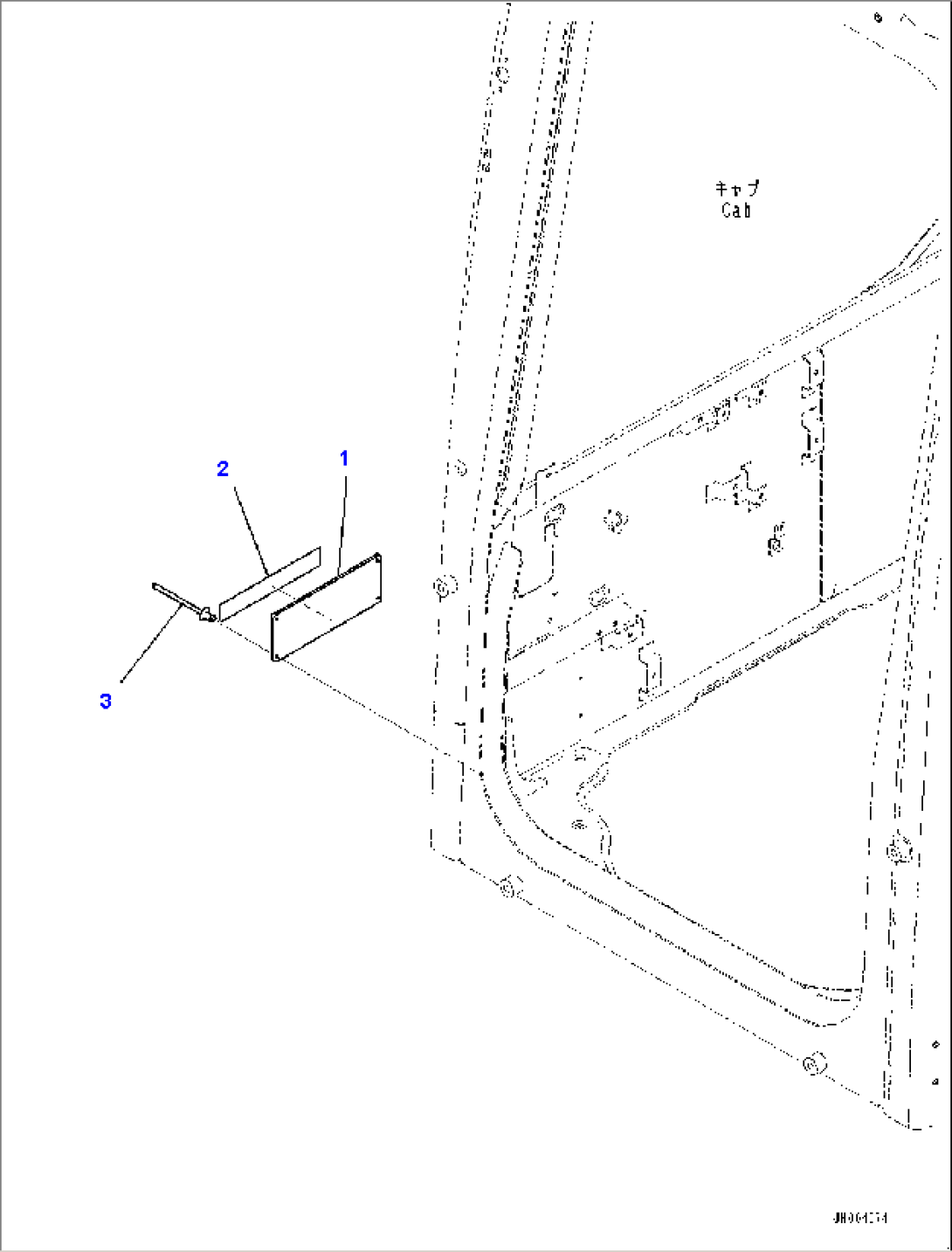 ROPS Plate (#500470-)