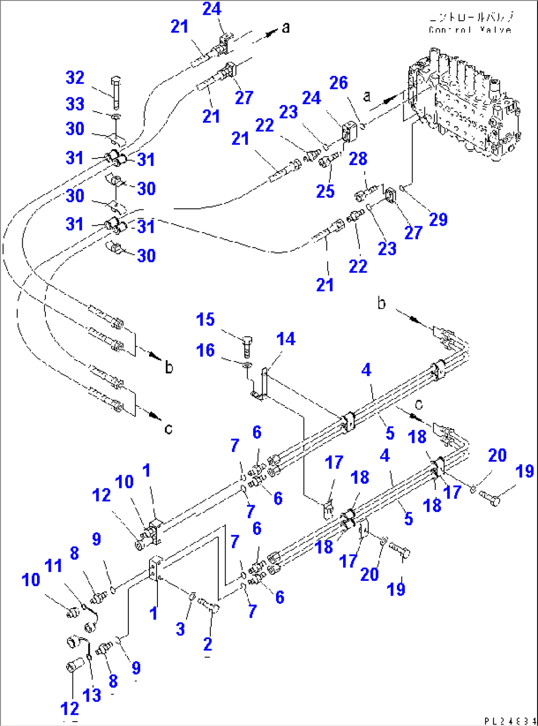 MAIN PIPING (10/13) (OPTION LINES)(#1101-)