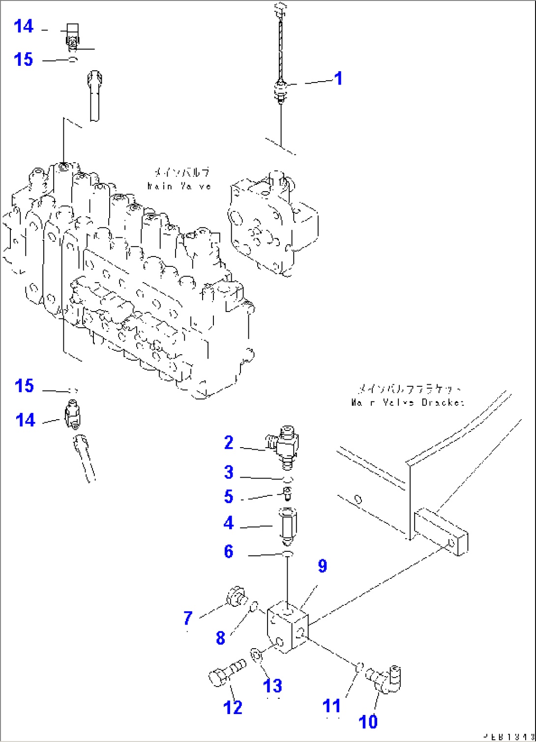 MAIN VALVE (SENSOR) (2 ACTUATOR)(#30001-31999)