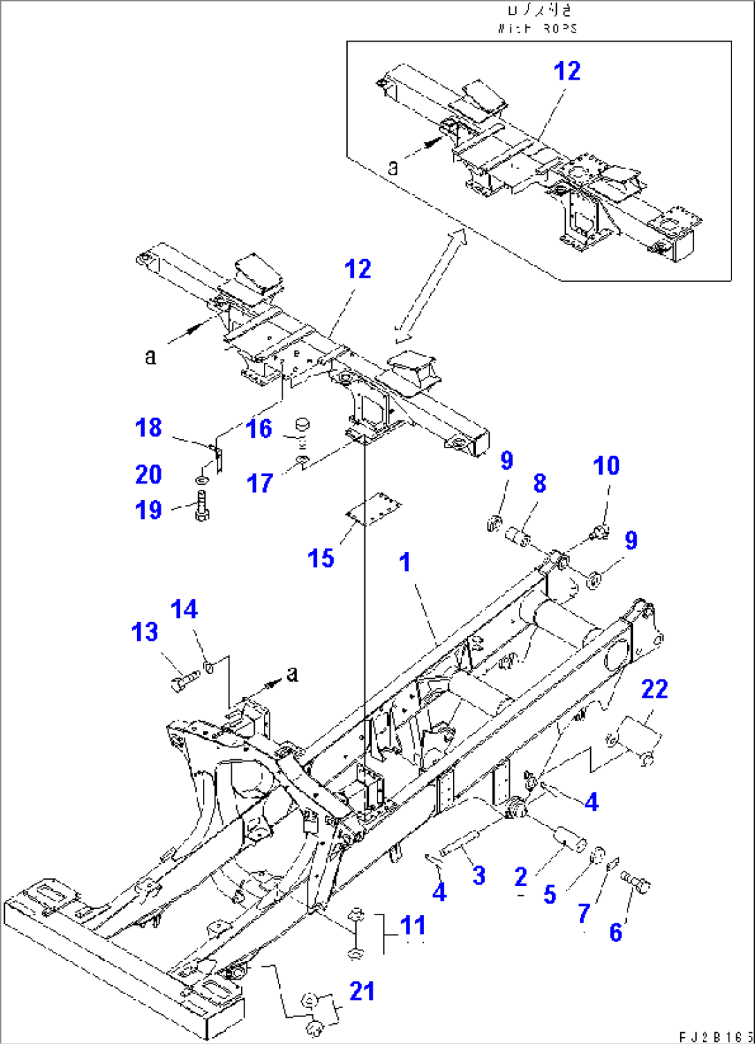 MAIN FRAME (WITH ALCOHOL INJECTER)(#2001-)