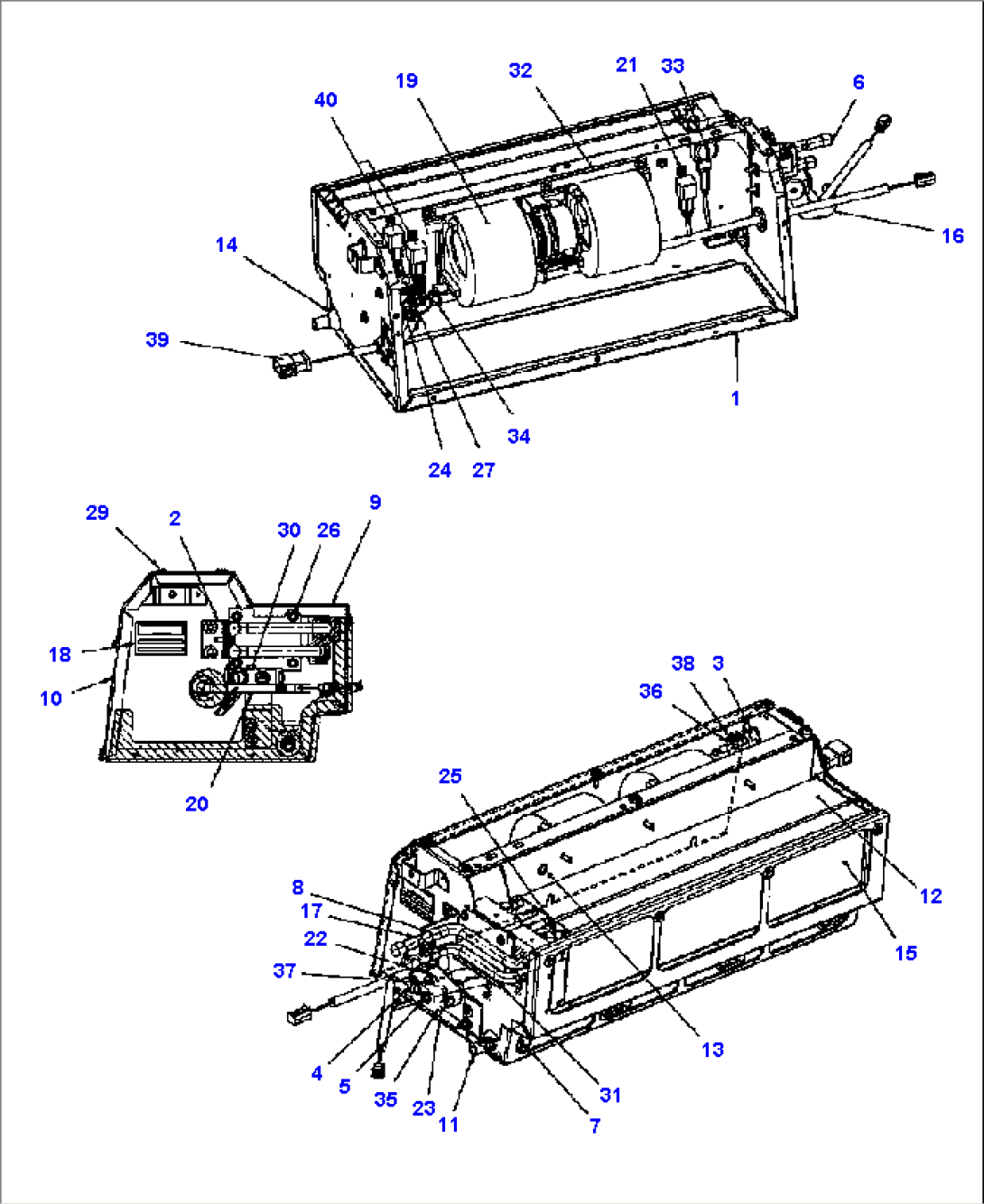 K0210-13A0A AIR CONDITIONER UNIT ASSEMBLY (#B11916-)