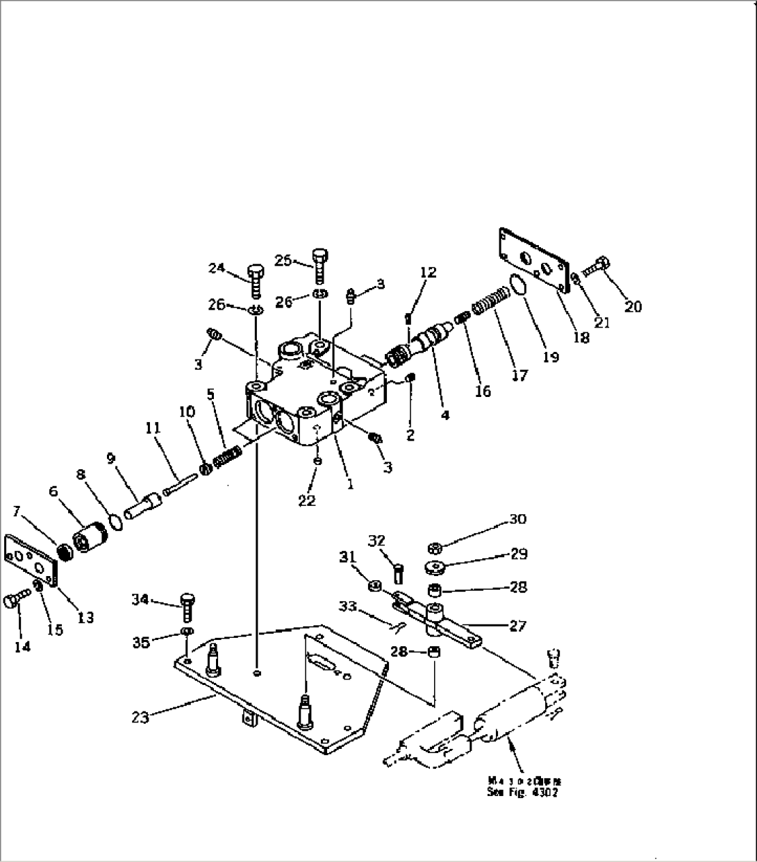 STEERING VALVE (FOR LEVER STEERING)