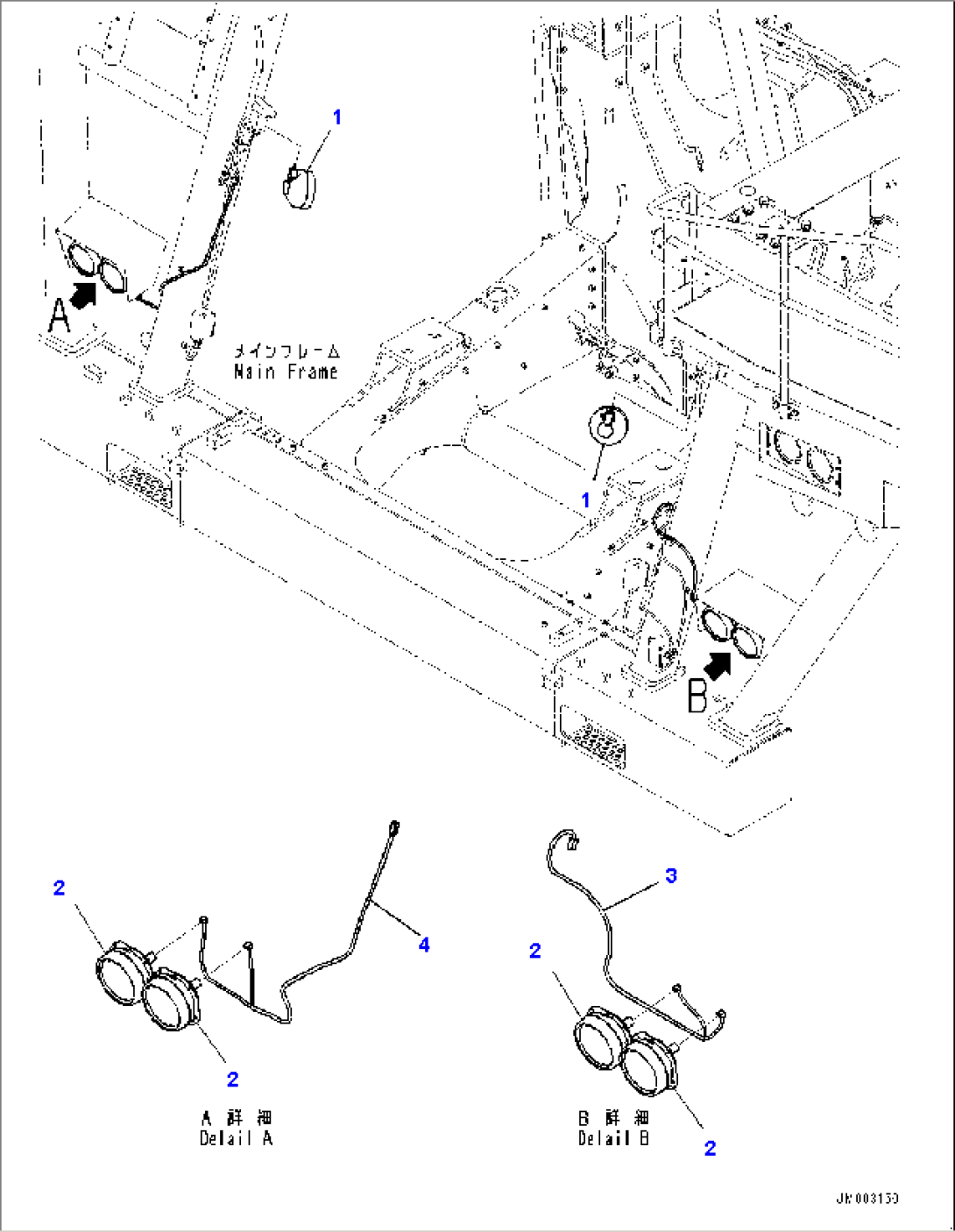 Platform Electrical Parts, Low Head and Floor Lamp (#80138-)