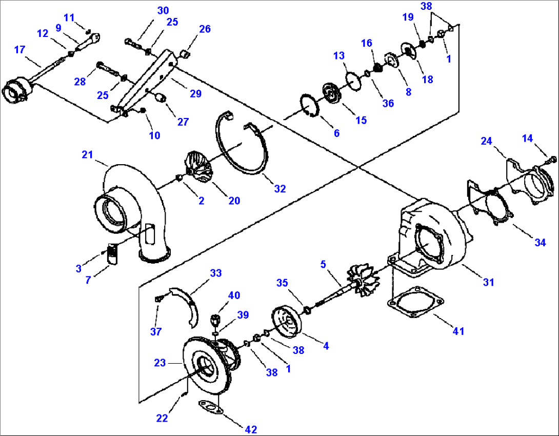 FIG. A1203-A3B0 TURBOCHARGER