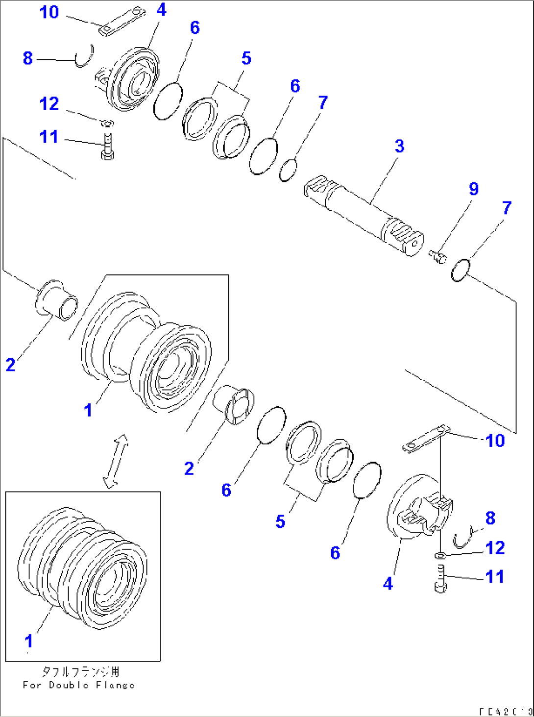TRACK ROLLER(#47458-)