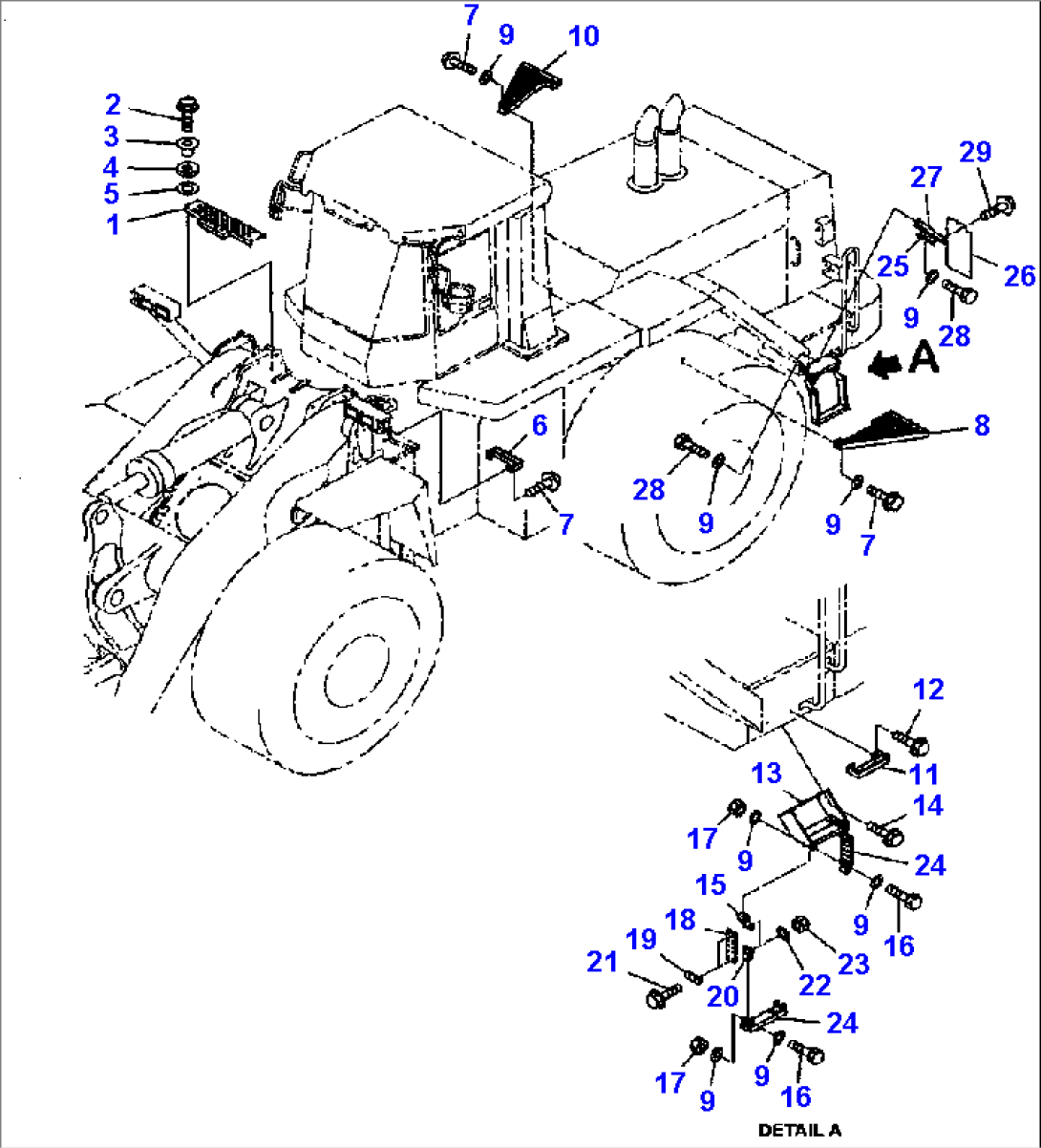 M4310-03A0 FENDER AND LADDER LADDER AND STEP (2/2)