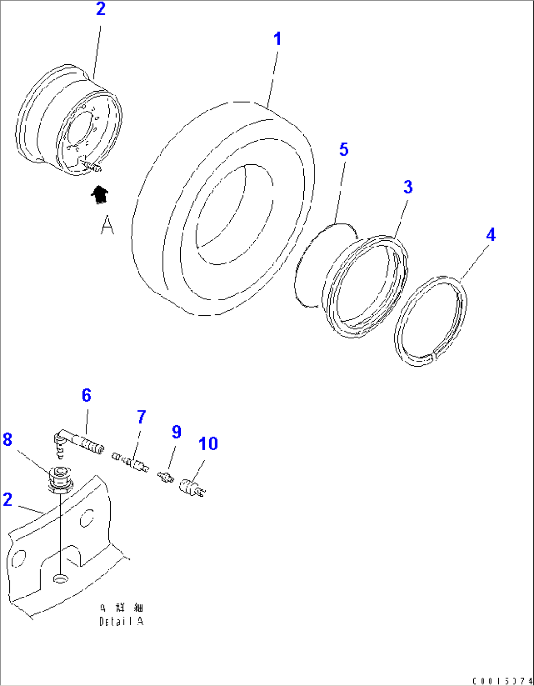 SPARE TIRE (14.00-24-10PR) (10