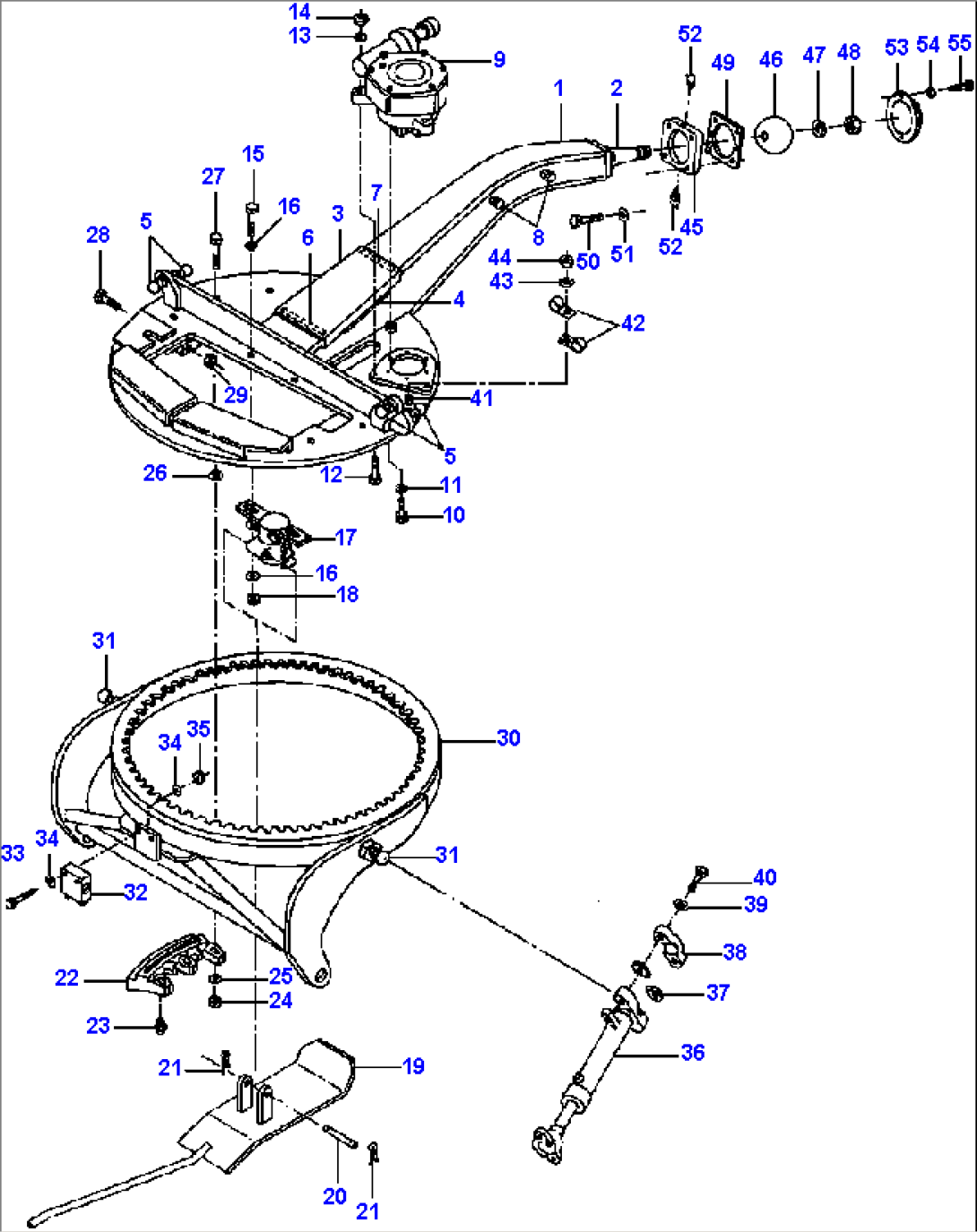 DRAWBAR & CIRCLE 200346 & UP