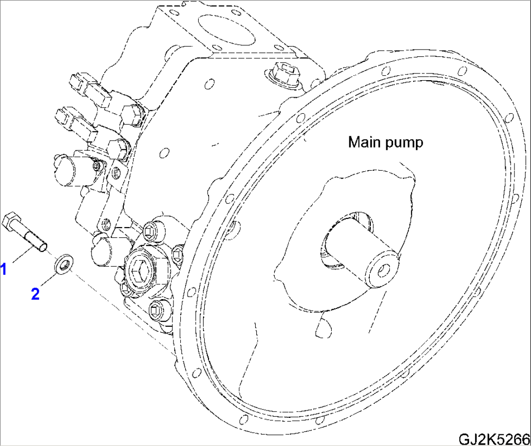 MAIN PUMP (MOUNTING)