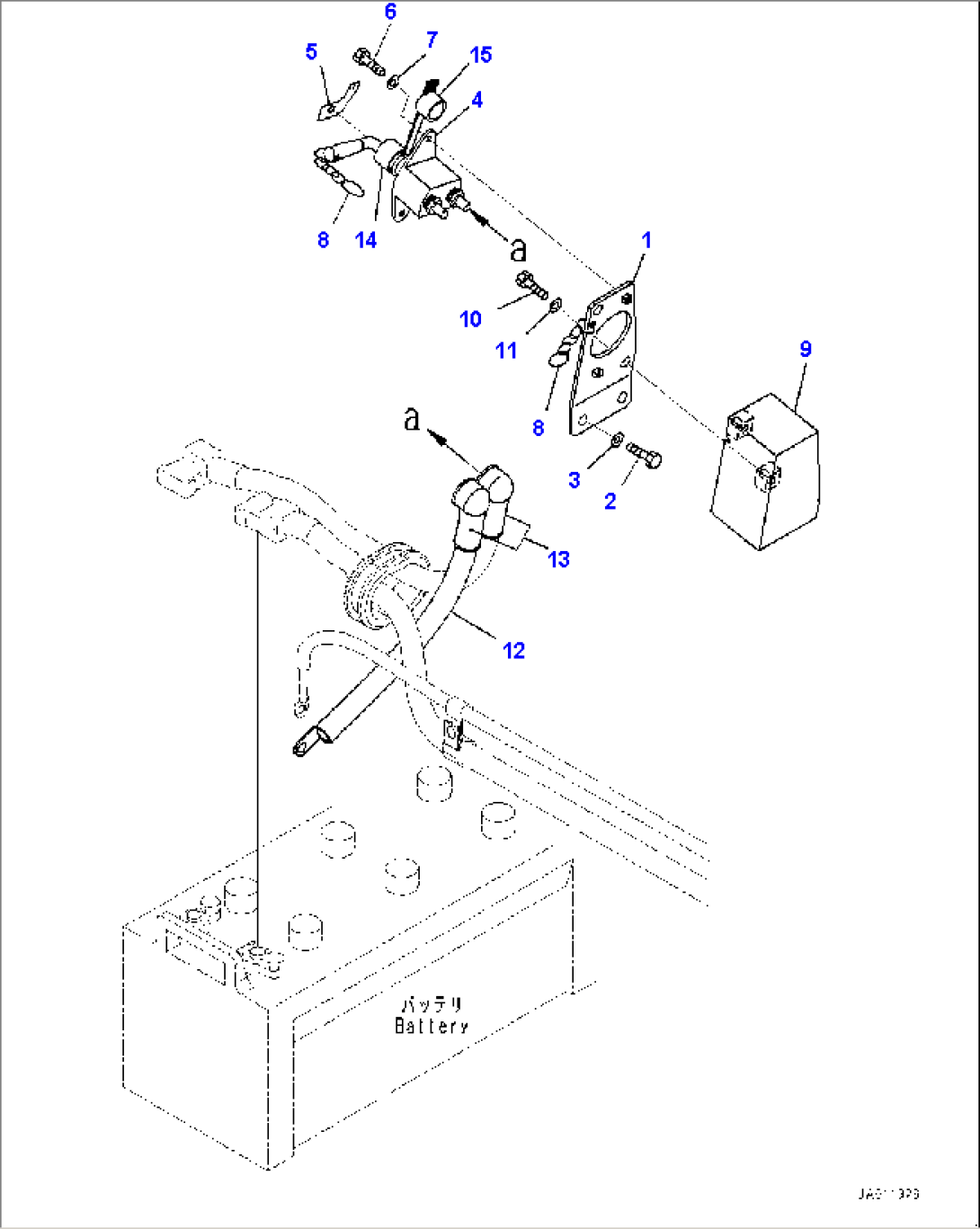 Rear Wiring Harness, Disconnect Switch (#55479-)