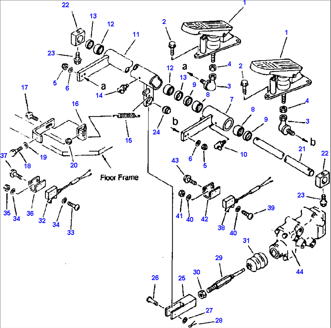 BRAKE PEDAL & LINKAGE