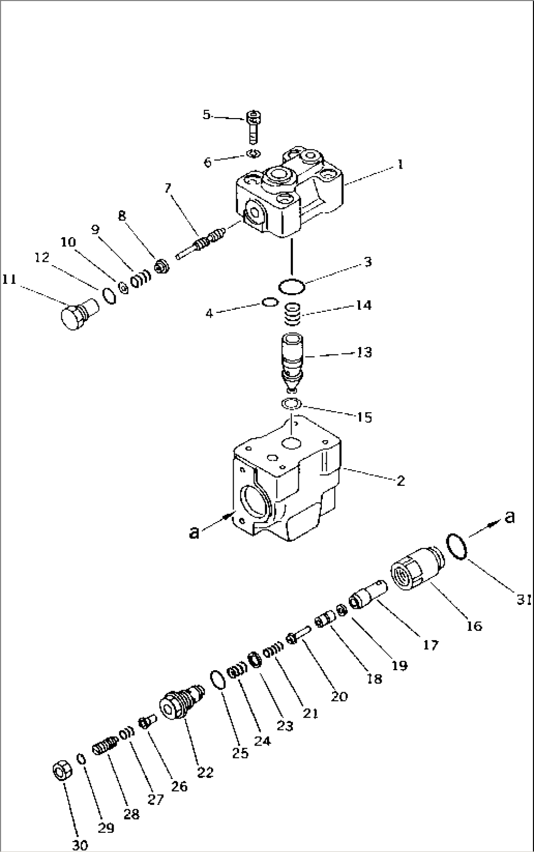 BOOM LOCK VALVE