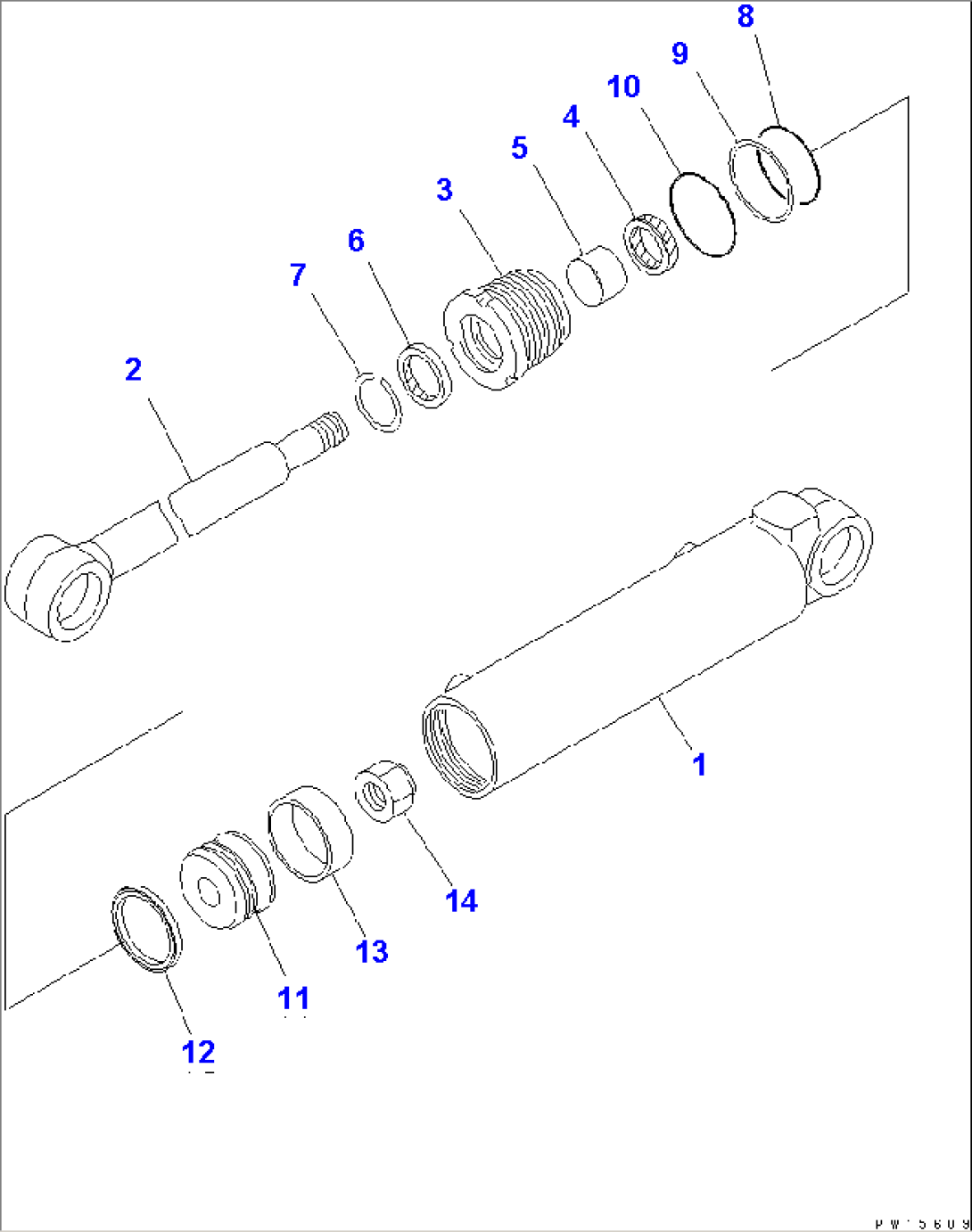 STEERING CYLINDER (INNER PARTS)