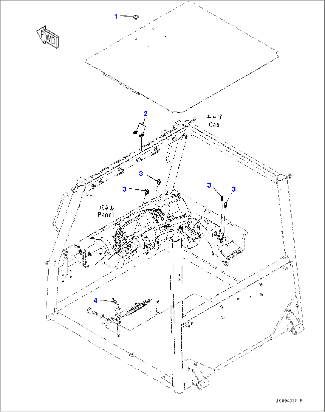 Cab Option Switch, Parts for Less (#5001-)