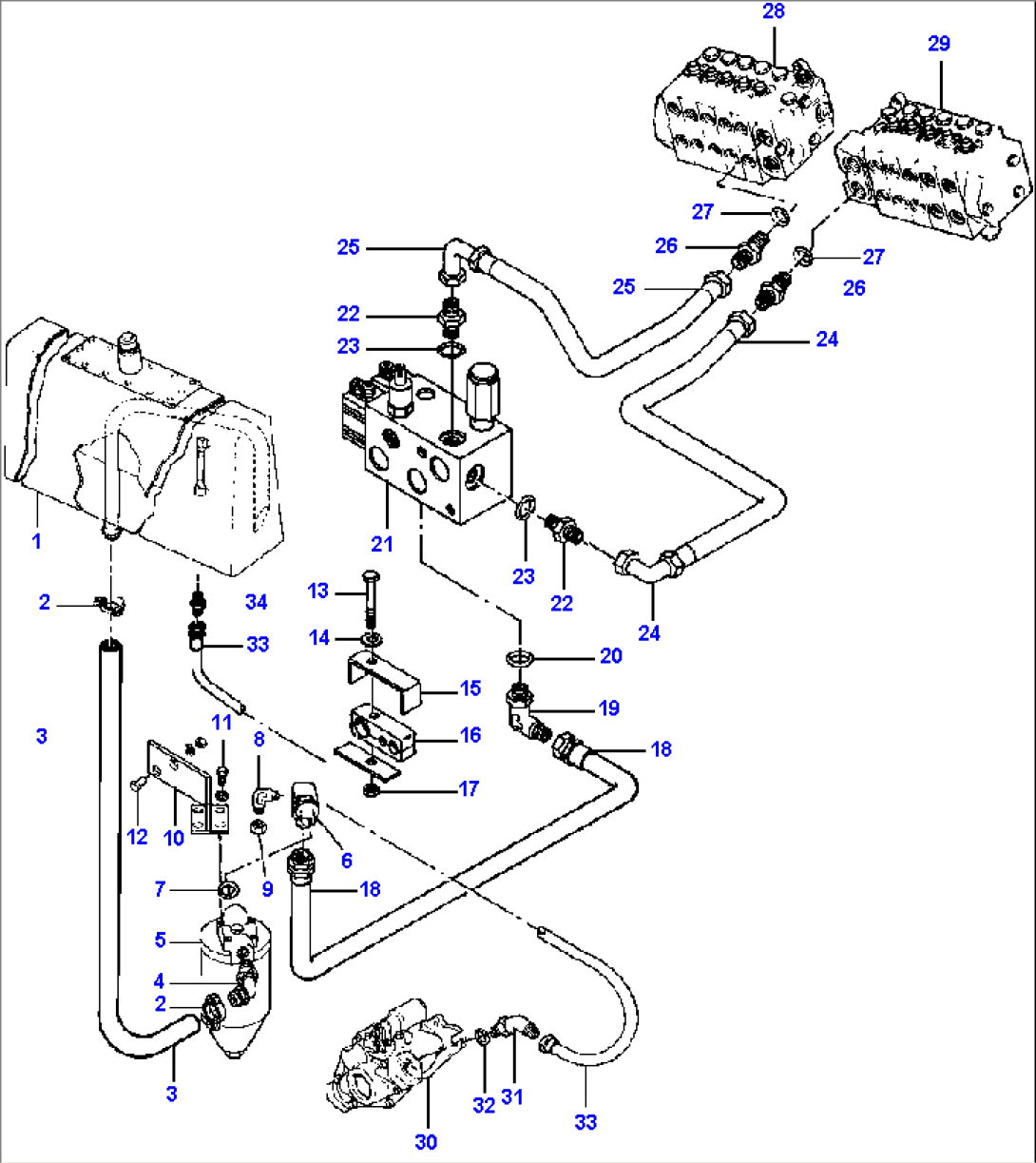 BASIC HYDRAULICS RETURN LINES