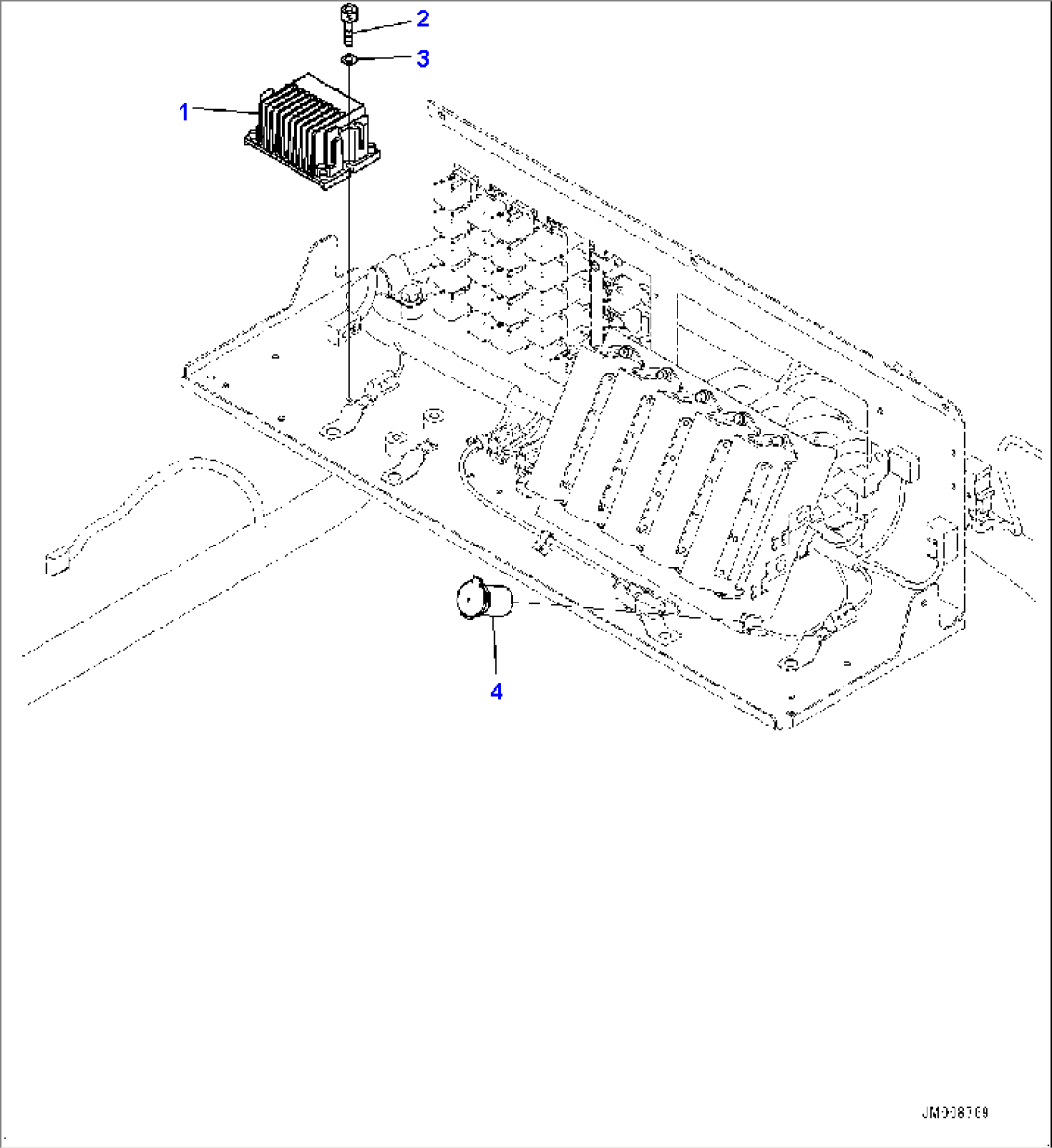 Cab, 12V converter (#30001-)