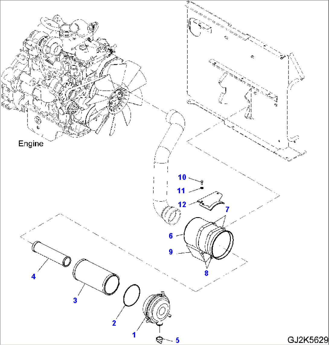 AIR CLEANER AND CONNECTION