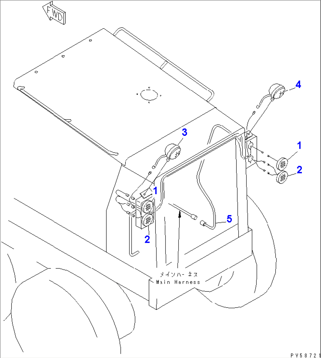 ELECTRICAL SYSTEM (REAR LINE)