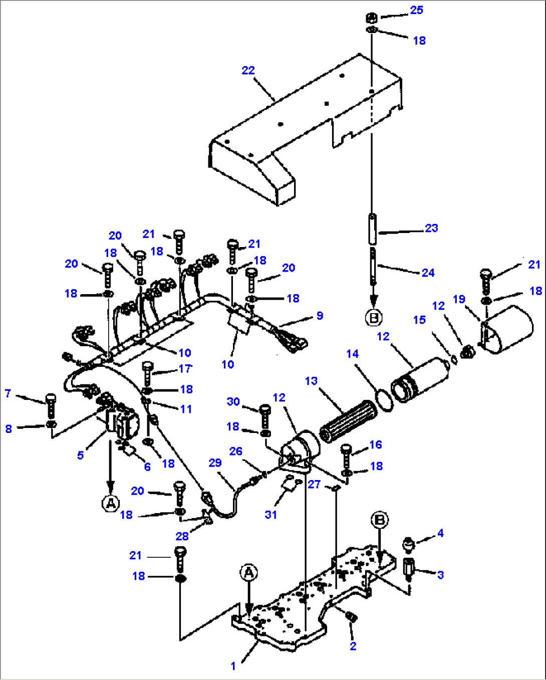 TRANSMISSION CONTROL VALVE (561-15-65030)