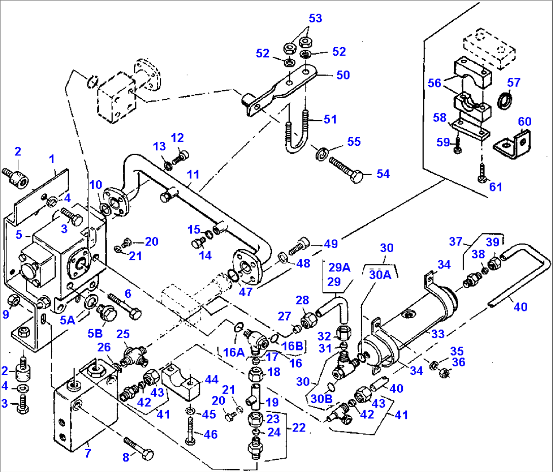 STEERING VALVE, PIPINGS