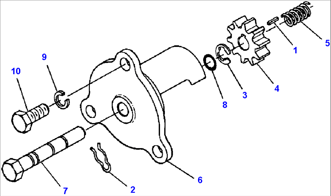 A2110-A7A1 ENGINE BARRING DRIVE