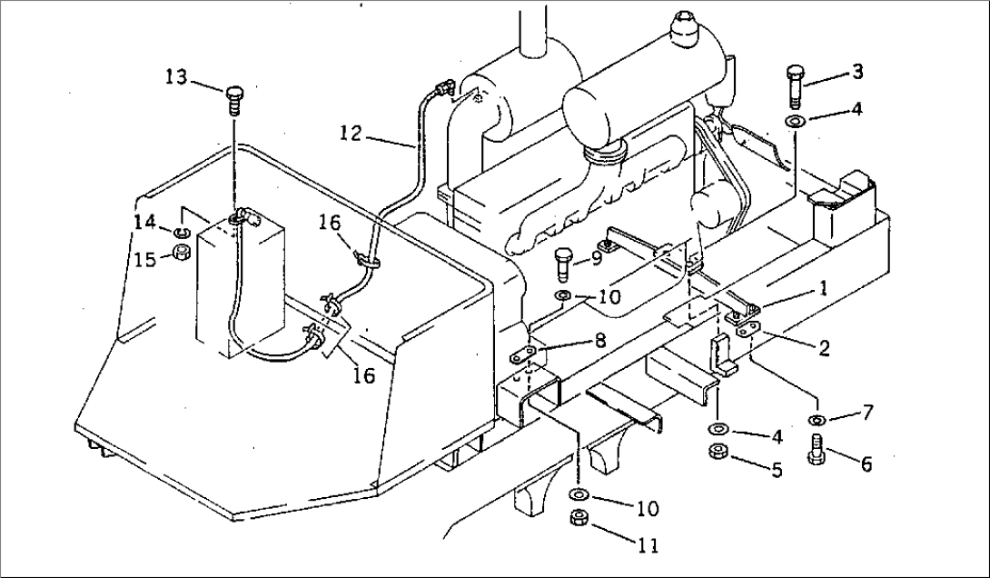 ENGINE MOUTING PARTS