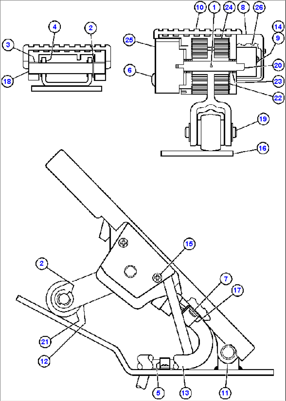 ELECTRONIC TREADLE (561-44-A1380)