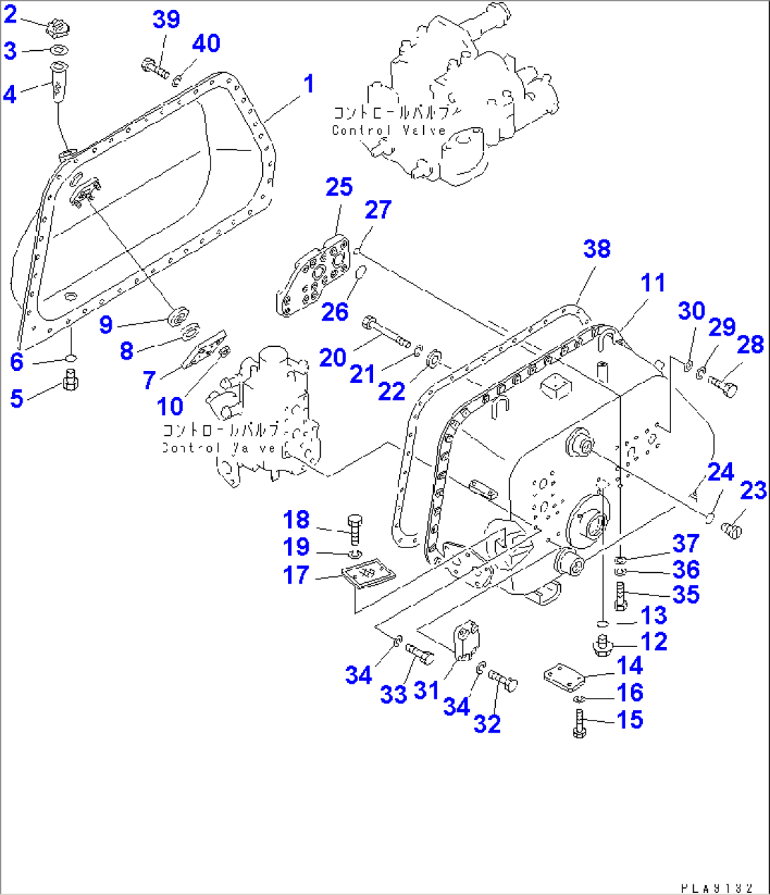 HYDRAULIC TANK (FOR GENERAL PURPOSE BUCKET) (1/8)