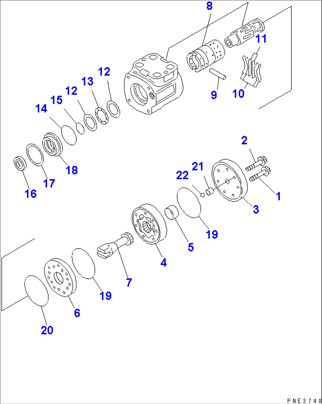 STEERING VALVE(#50001-52018)