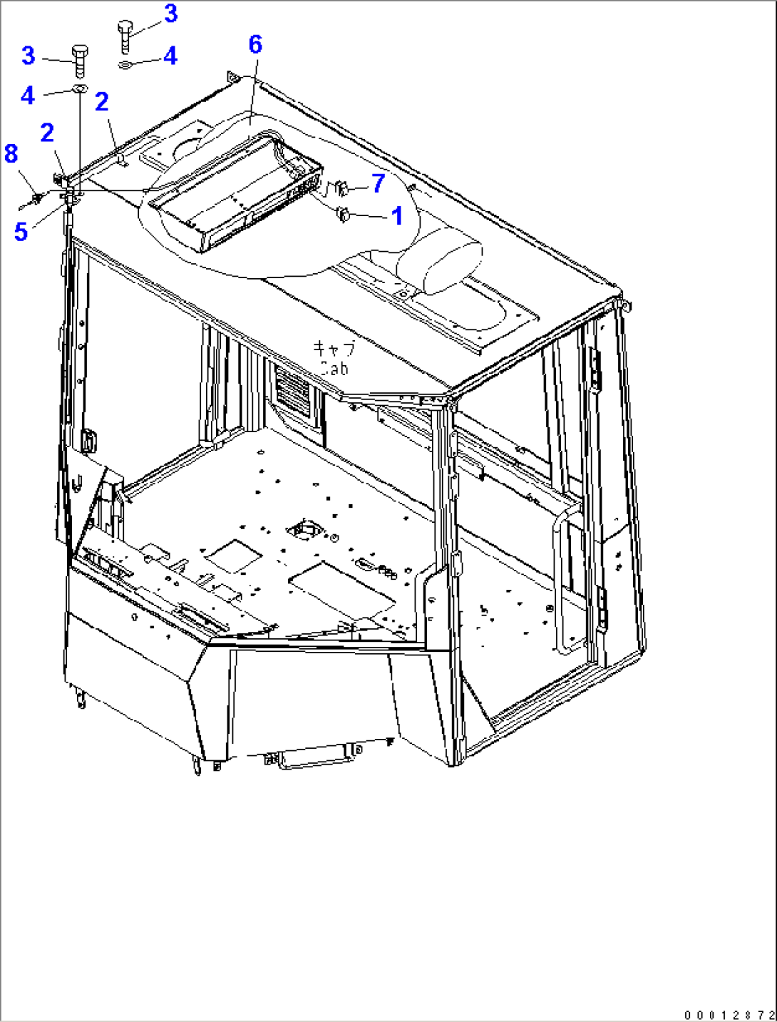 WARNING LAMP SWITCH (XENON SEPC.)