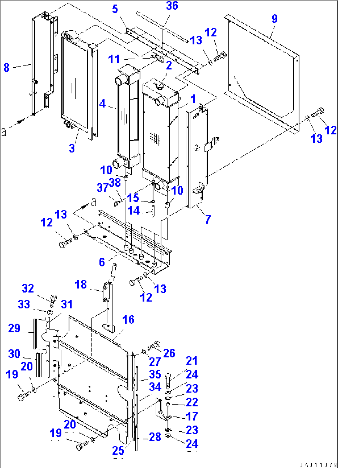 RADIATOR (FOR EXCEPT JAPAN)(#65059-77278)