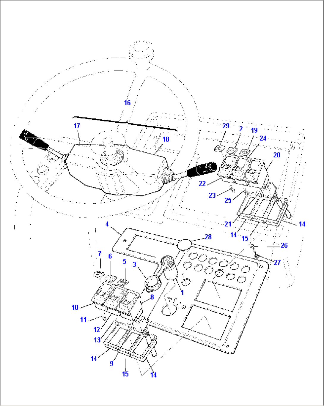 FRONT DASHBOARD (1/2)