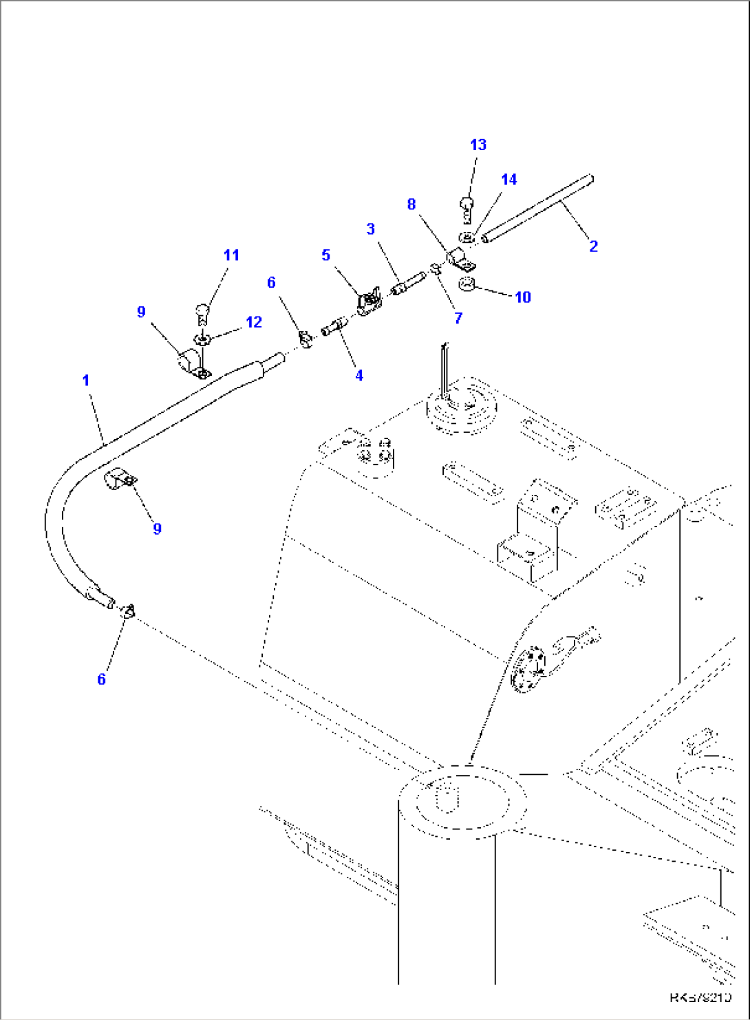 FUEL SUPPLY CIRCUIT, DRAIN CIRCUIT