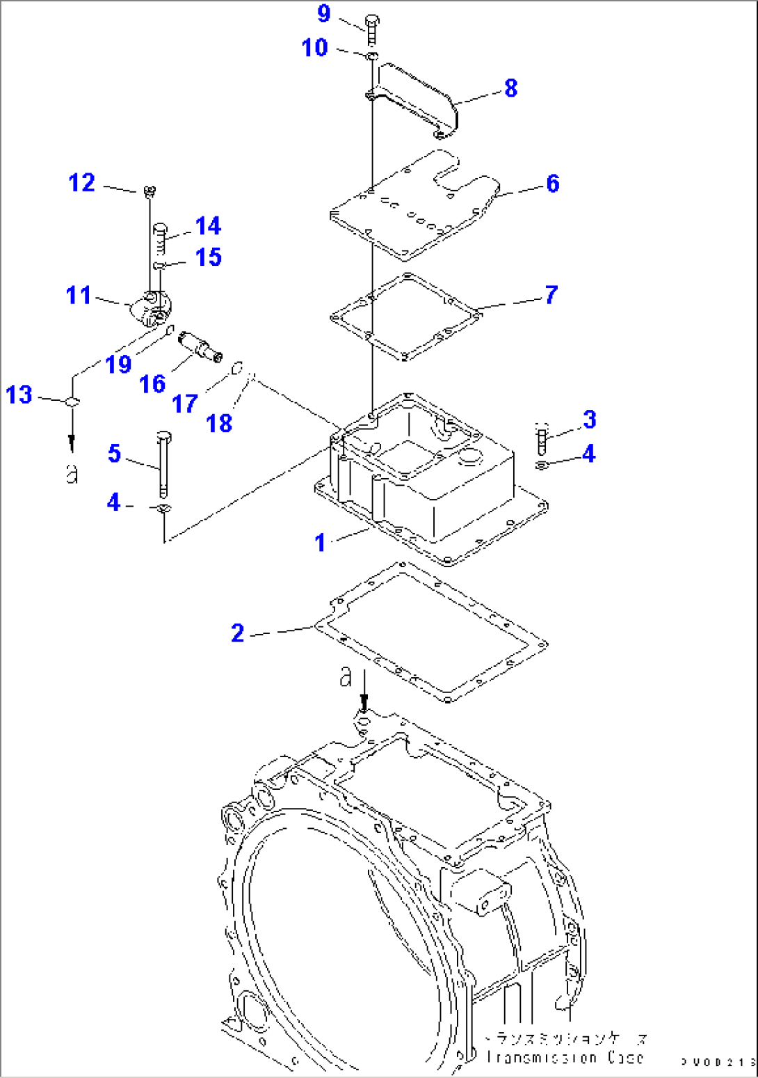 TRANSMISSION VALVE COVER