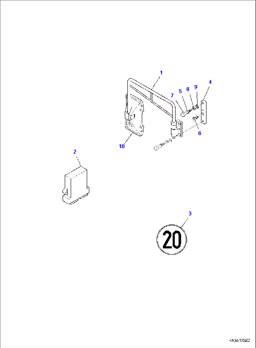 EQUIPMENT (TUV) (20 km/h) (2/2)