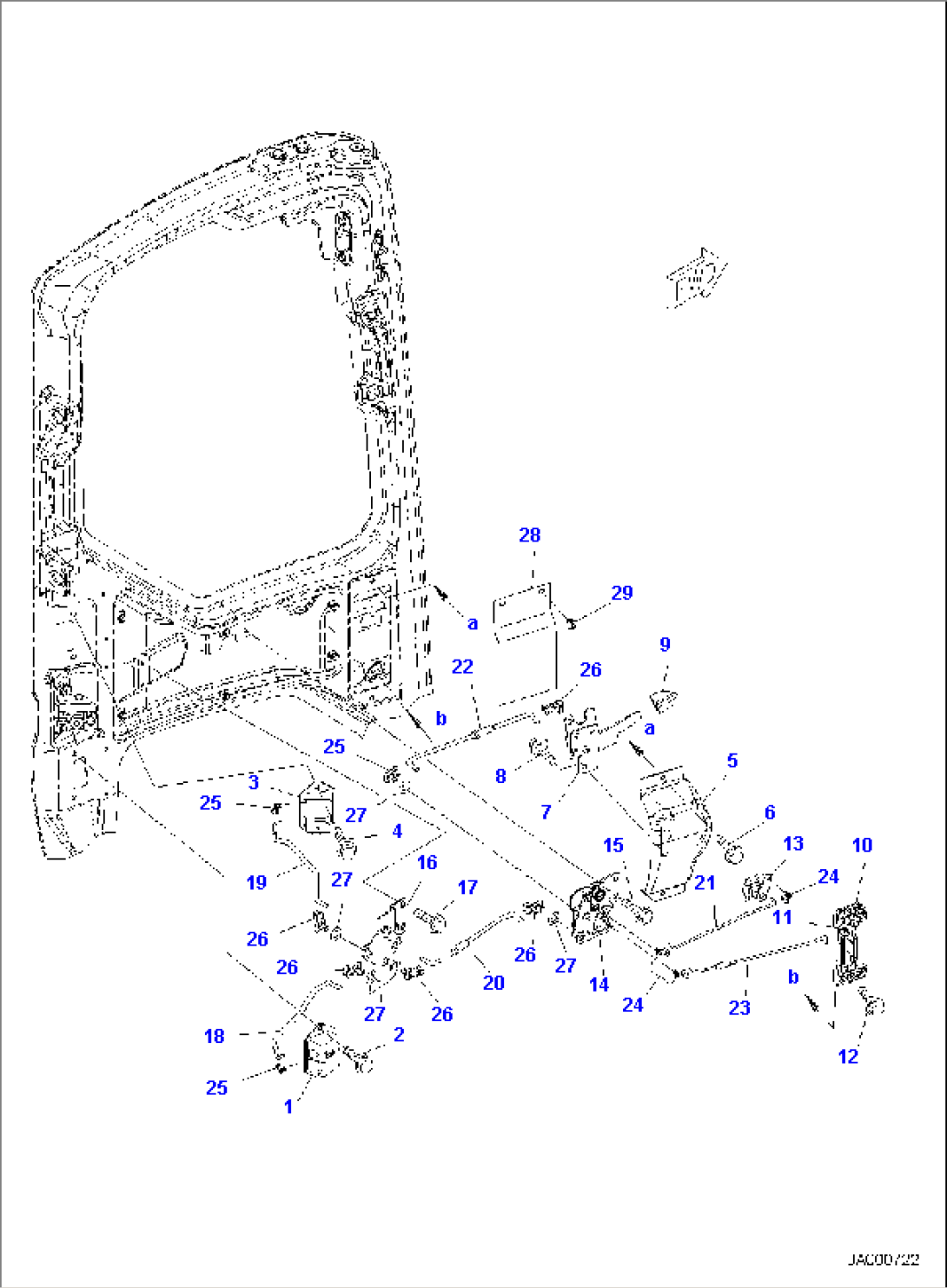 CAB, DOOR LOCK