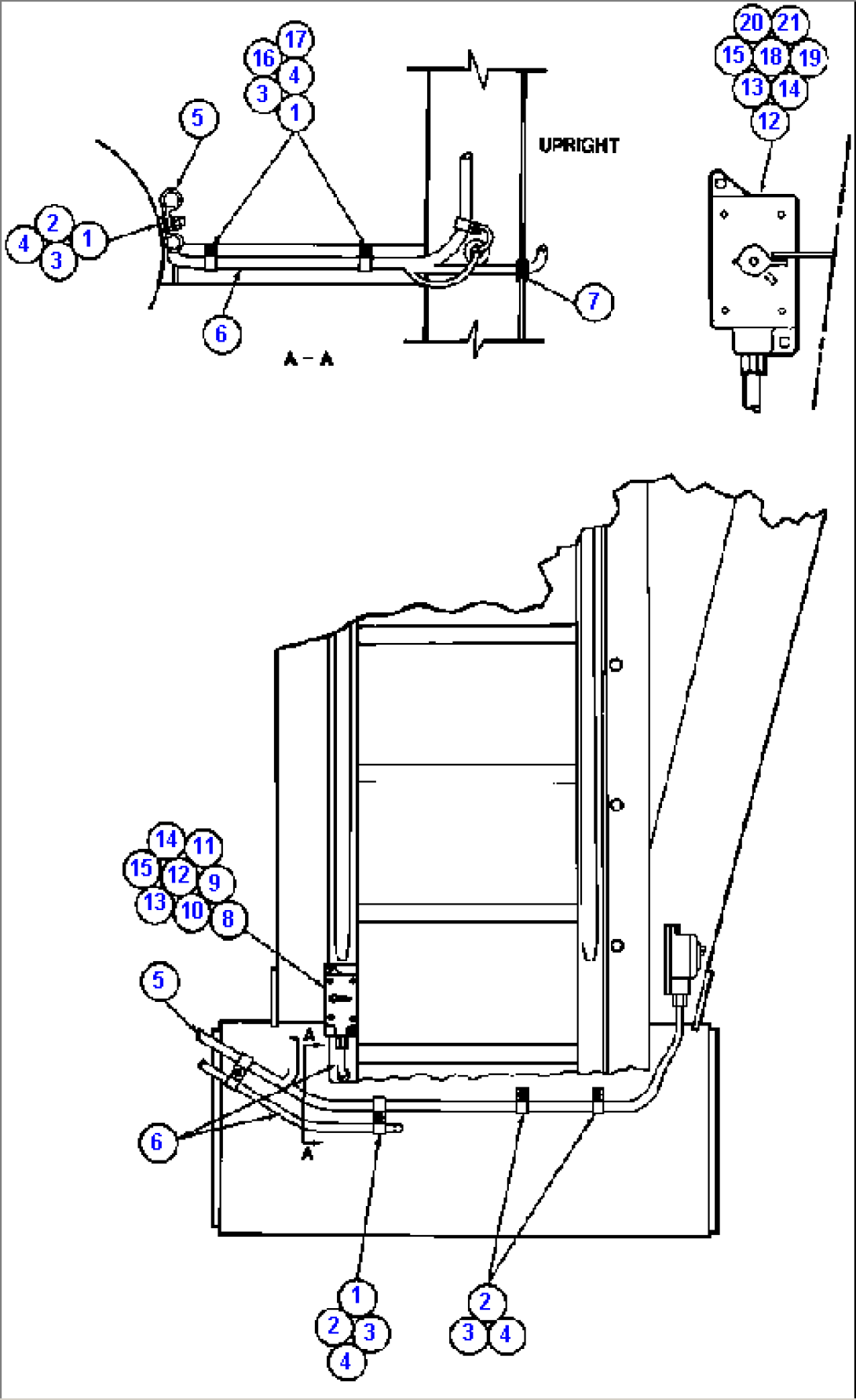 LEFT UPRIGHT ELECTRICAL GROUP - 2