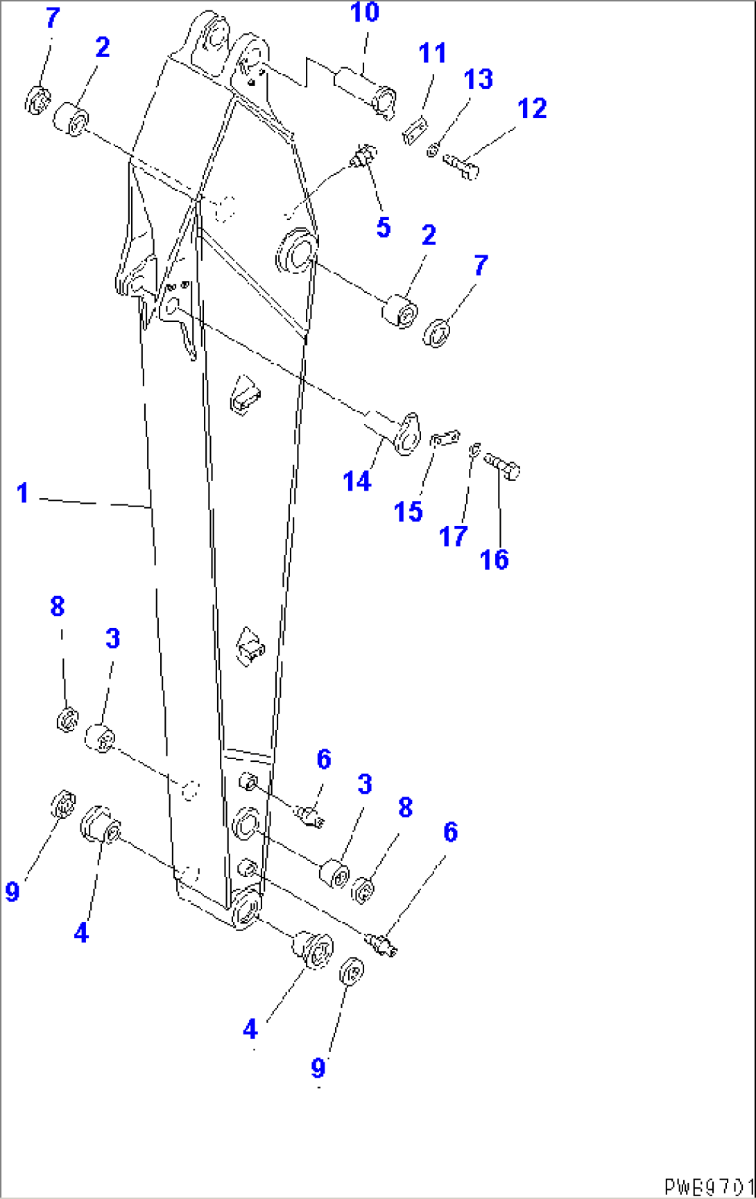 ARM (2.5M) (1-ACTUAOR)