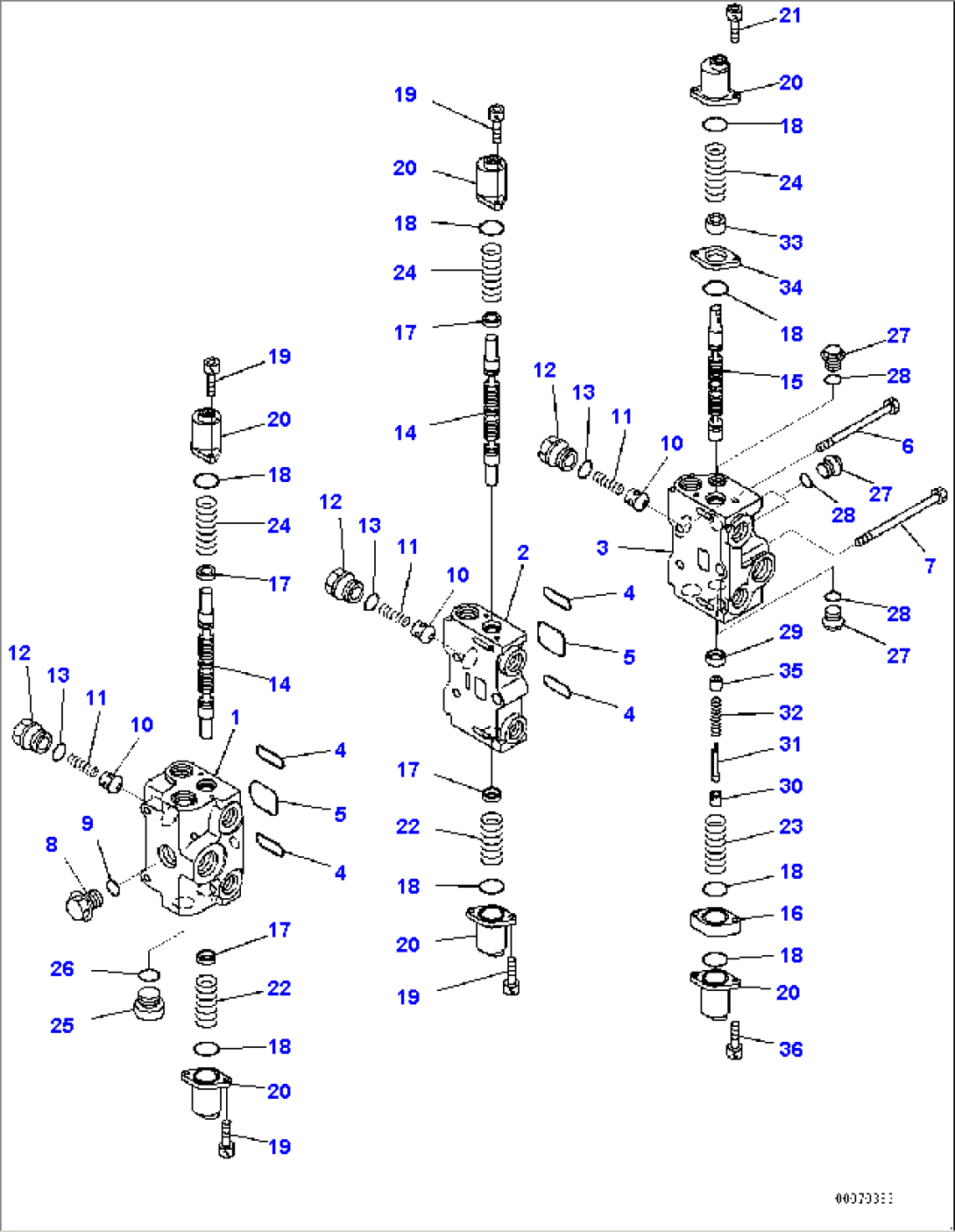 Control Valve, 3-Valve (1/2) (#75750-)