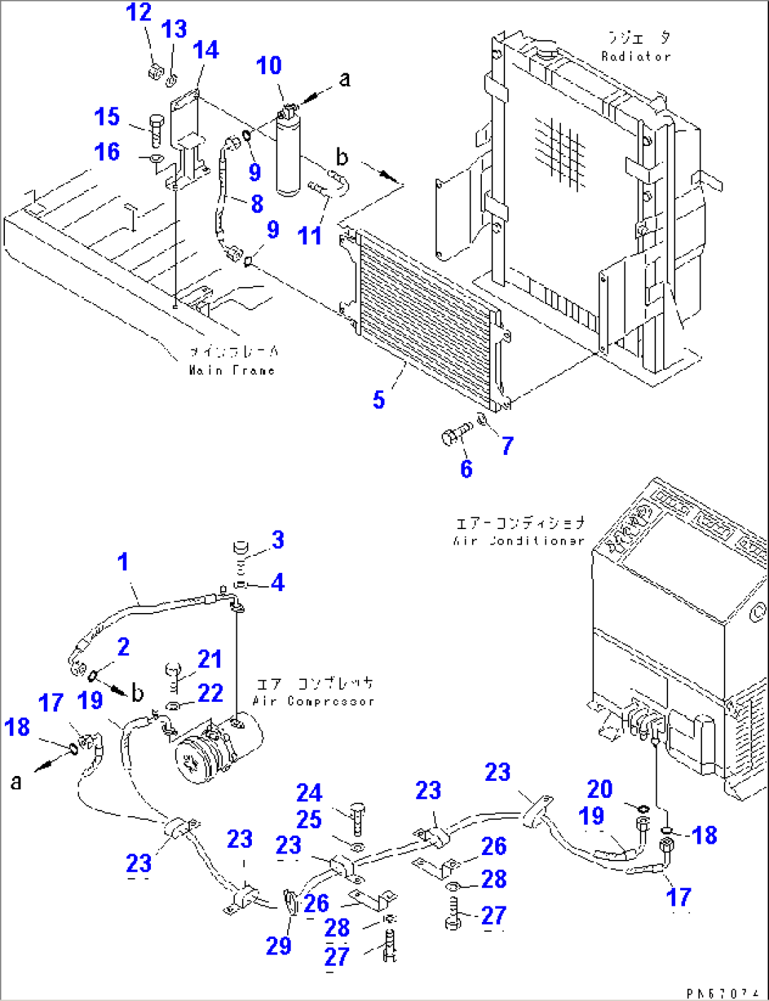 AIR CONDITIONER (4/5) (COOLER PIPING)
