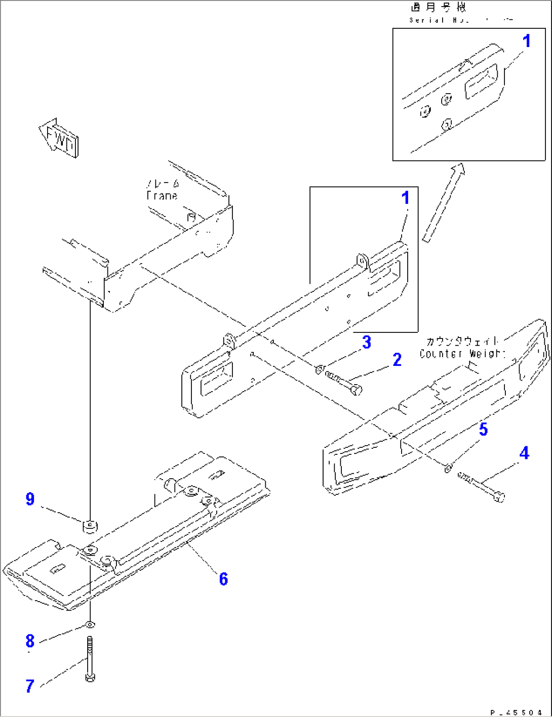 ADDITIONAL COUNTER WEIGHT