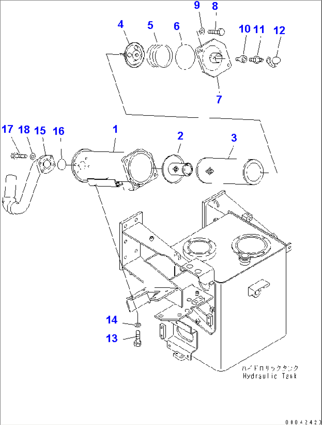 HYDRAULIC TANK ASS