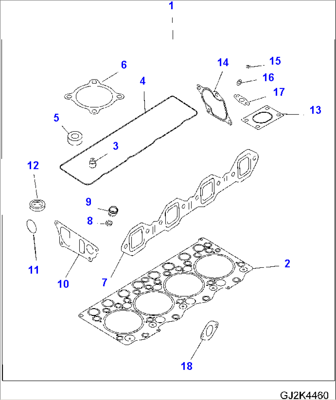 GASKET KIT, CYLINDER HEAD