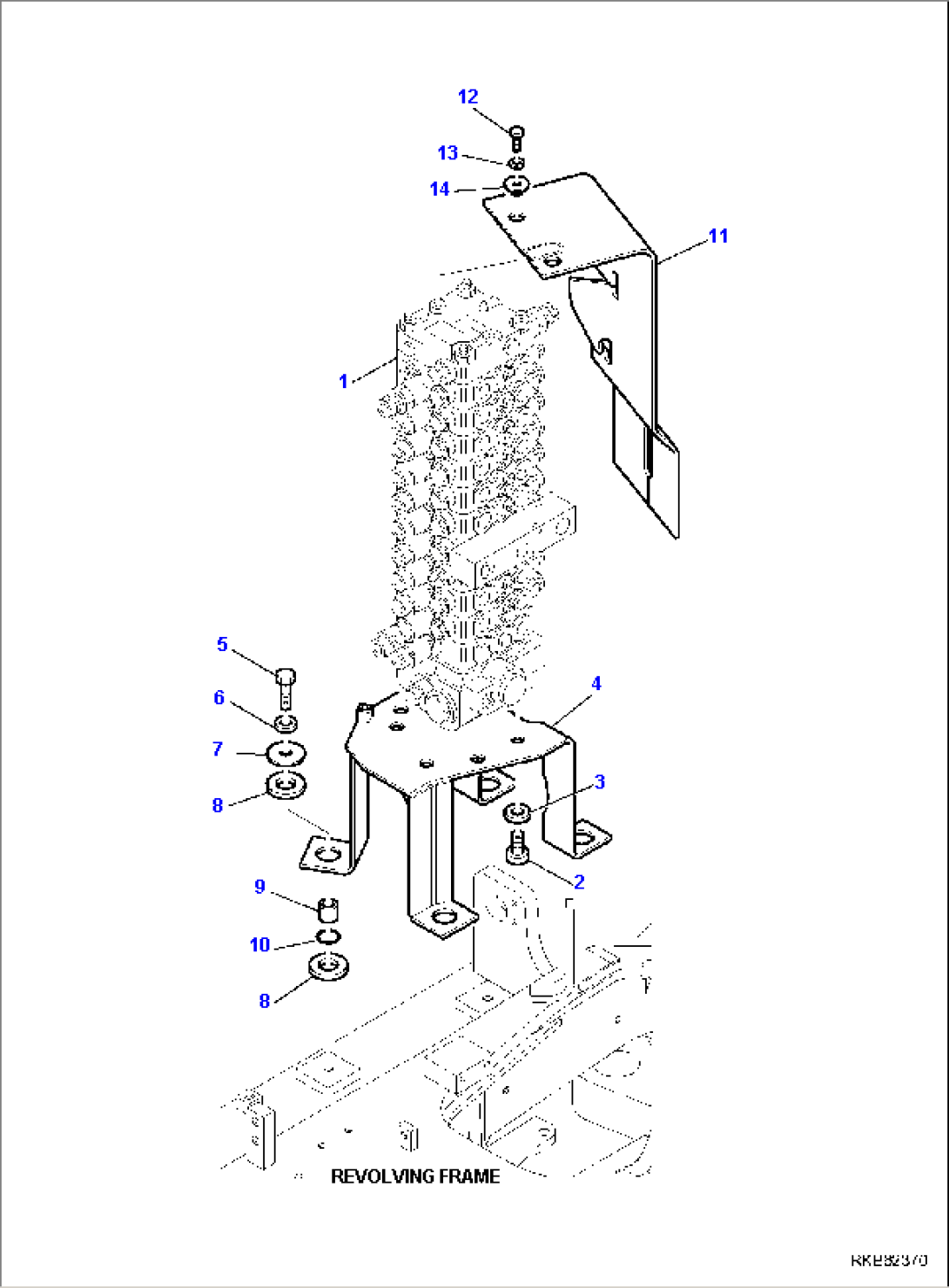 CONTROL VALVE (FIXING PARTS)