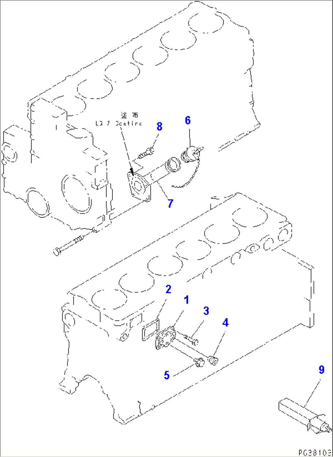 OIL FILLER AND SENSOR(#17983-)